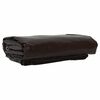 vidaXL Pressu 650g / m&sup2; Ruskea 1,5 x 10 m Kangas PVC-pinnoitteella