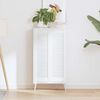 vidaXL Kaapistoovet S&auml;leikk&ouml; Design 2 kpl Valkoinen 99x29,5 cm