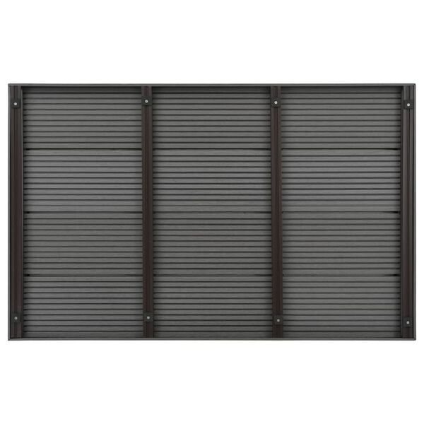 vidaXL Lattiaelementti aurinkok&auml;ytt&ouml;isen suihkualtaan tikkaille WPC