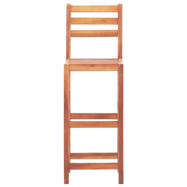 vidaXL Baarijakkarat 2 kpl täysi akaasiapuu