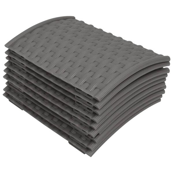 vidaXL Joulukuusen helma ruskea Ø54x19,5 cm