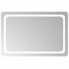 vidaXL Kylpyhuoneen LED-peili 90x60 cm