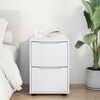 vidaXL Säilytyskaappi Valkoinen 40 x 48 x 57 cm Tekninen puu