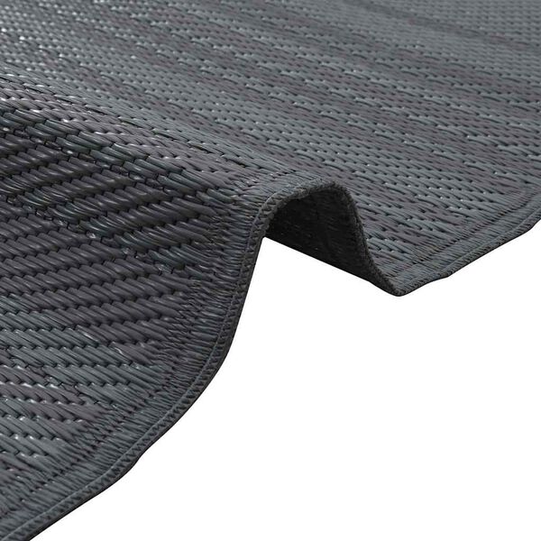 vidaXL Ulkokäyttöön tarkoitettu matto ARAKIL Harmaa 300 x 400 cm PP