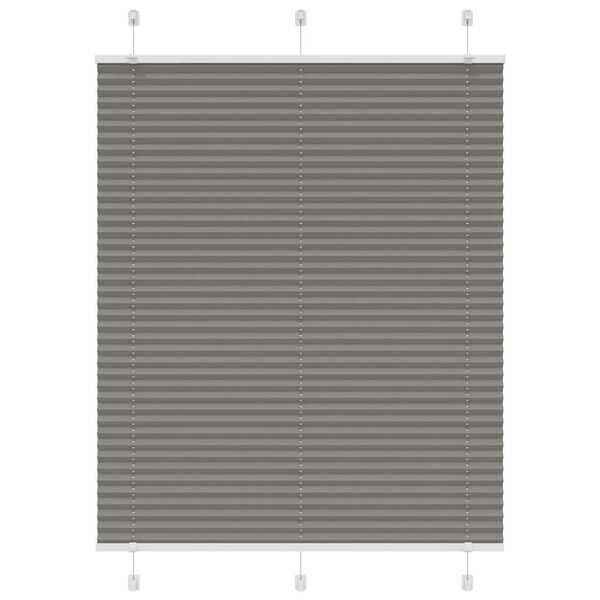 vidaXL laskostettu sokea antrasiitti 105x150 cm kankaan leveys 104,4cm