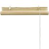 vidaXL Luonnolliset bambu rullaverhot 140 x 160 cm