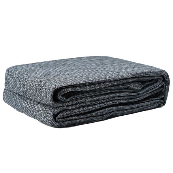 vidaXL Telttamatto Sininen ja harmaa 200 x 250 cm Polyeteeni