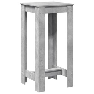 vidaXL Baarip&ouml;yt&auml; betoninharmaa 51x50x103,5 cm tekninen puu