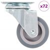 vidaXL Rullapy&ouml;r&auml;t 72 kpl 50 mm