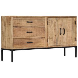 vidaXL Senkki 140x35x75 cm t&auml;ysi mangopuu