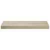 vidaXL Kelluvat sein&auml;hyllyt 4 kpl tammi 60x23,5x3,8 cm MDF