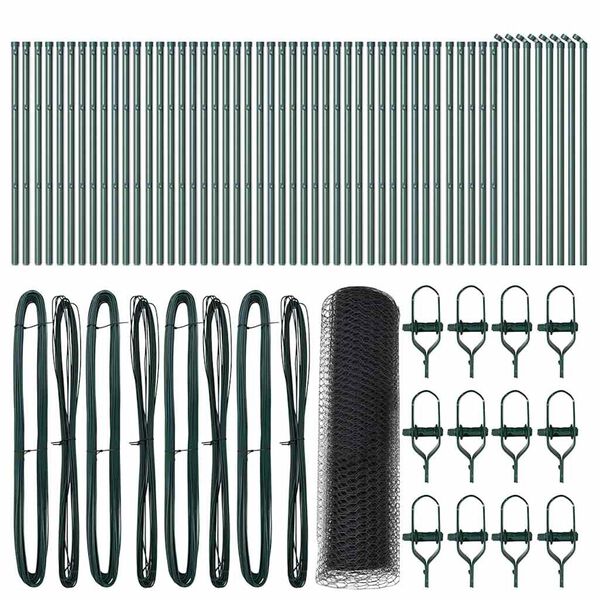 vidaXL Aitalatu Harmaa 100 x 0,8 m (13 mm verkko) Ter&auml;st&auml; ja PVC:t&auml;