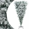 vidaXL Yl&ouml;salainen tekojoulukuusi 150 cm PVC ja ter&auml;s