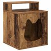 vidaXL Kissatalo Vanha puu 42,5 x 40 x 53,5 cm Tekninen puu