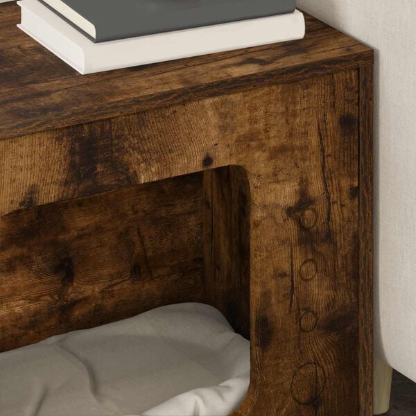 vidaXL Kissatalo Savup&auml;hkin&auml; 51 x 30 x 42,5 cm Tekninen puu