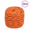 vidaXL Venek&ouml;ysi oranssi 20 mm 25 m polypropeeni