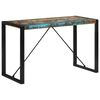 vidaXL Ruokap&ouml;yt&auml; 120x55x76 cm kierr&auml;tetty t&auml;yspuu