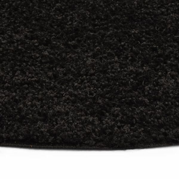 vidaXL P&ouml;rr&ouml;matto 160 cm musta