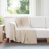 vidaXL Heittop&auml;&auml;llys 24 pcs Beige 170 x 130 cm Fleese