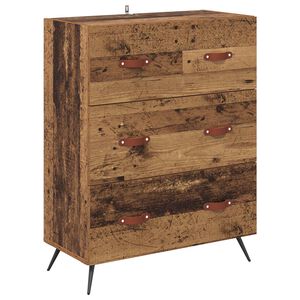vidaXL Laukkaava Vanha puu 69,5 x 34 x 90 cm K&auml;sitelty puu