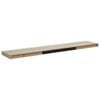 vidaXL Kelluva sein&auml;hylly tammi 120x23,5x3,8 cm MDF