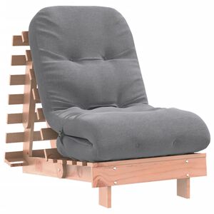 vidaXL Futon vuodesohva patjalla 60x206x11 cm t&auml;ysi douglaskuusi