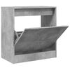 vidaXL Kenk&auml;kaappi betoninharmaa 60x34x63,5 cm tekninen puu