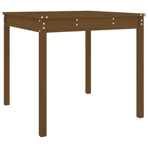 vidaXL Puutarhap&ouml;yt&auml; hunajanruskea 82,5x82,5x76 cm t&auml;ysi m&auml;nty