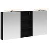 vidaXL Kylpyhuoneen kaappisetti 3 kpl 140 x 14,5 x 70 cm Tekninen puu