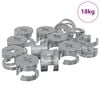 vidaXL Cam-lukkomutterit 4000 kpl Hopea Metalli