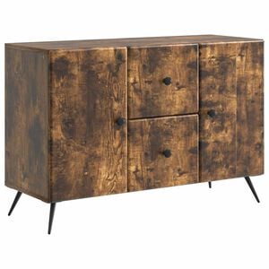 vidaXL Sivup&ouml;yt&auml; Savutammi 89 x 34,5 x 60 cm Tekninen puu