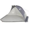 vidaXL Rantateltta harmaa 268x223x125 cm 185T polyesteri
