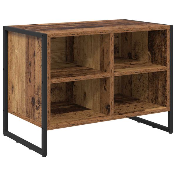 vidaXL Kenkäkaappi Vanha Puu 60 x 35 x 44 cm Tekninen puu