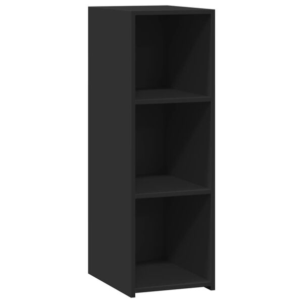 vidaXL Senkki musta 30x41x93 cm tekninen puu