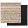 vidaXL Matto 20 pcs Raidallinen beige 50 x 50 cm 100% polypropeeni