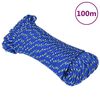 vidaXL Venek&ouml;ysi sininen 3 mm 100 m polypropeeni