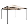 vidaXL Huvimaja/paviljonki 4x4 ter&auml;s Beige