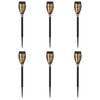 vidaXL 6 pcs L&auml;mpim&auml;n Valkoinen 47,5 cm ABS