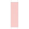 vidaXL Pliseerattu kaihdin, pinkki, 55x200 cm, kangas, leveys 54,4 cm, polyesteri
