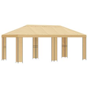 vidaXL Puutarhateltta 6 x 3 m Kerma Polyesteri ja ter&auml;s 190 gsm