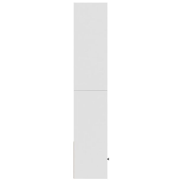 vidaXL Kirjahylly valkoinen 40x36x189 cm tekninen puu