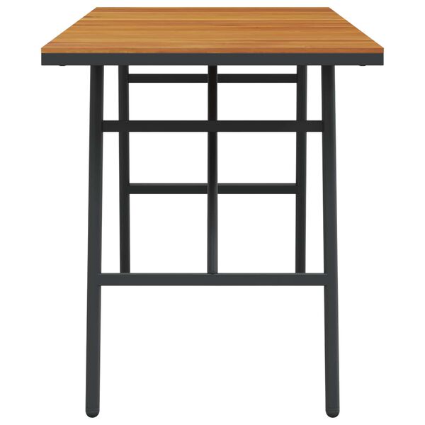 vidaXL Ruokap&ouml;yt&auml; Ruskea 110 x 55 x 62 cm Tihe&auml; akasiapuu