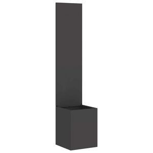 vidaXL Puutarhan yksityisyyden verho Viivakuvio Musta 32 x 32 x 150 cm