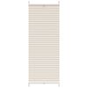 Plisse-verho 40x100cm kerma