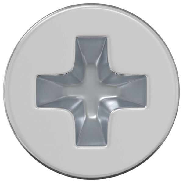 vidaXL Upotetut p&auml;&auml;ruuvit 2 pcs Hopea M4 x 6 mm Ter&auml;s