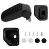 vidaXL Auton k&auml;sinoja Hyundai I20 (2015-2019) musta 15x32x(40-52) cm ABS