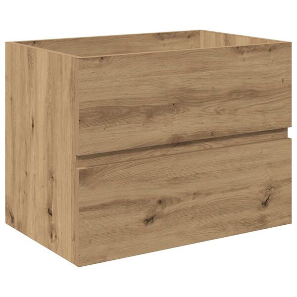 vidaXL pesuallaskaappi sis&auml;&auml;nrakennetulla altaalla ja hanalla