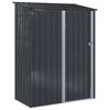 vidaXL Puutarhavajat Antrasiitti 153,5 x 86 x 200 cm Metalli