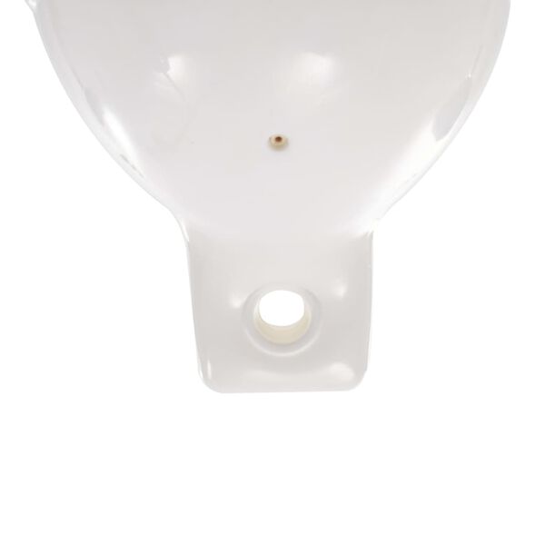 vidaXL Veneen lepuuttaja 4 kpl valkoinen 58,5x16,5 cm PVC