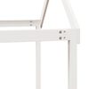 vidaXL Kerrossänky katolla valkoinen 90x190 cm täysi mänty